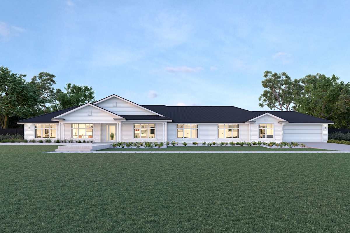 Lethbridge 42 Home Design Brentwood Facade