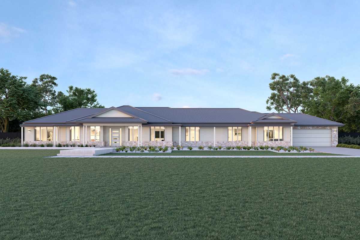 Lethbridge 42 Home Design Newhaven with Verandah