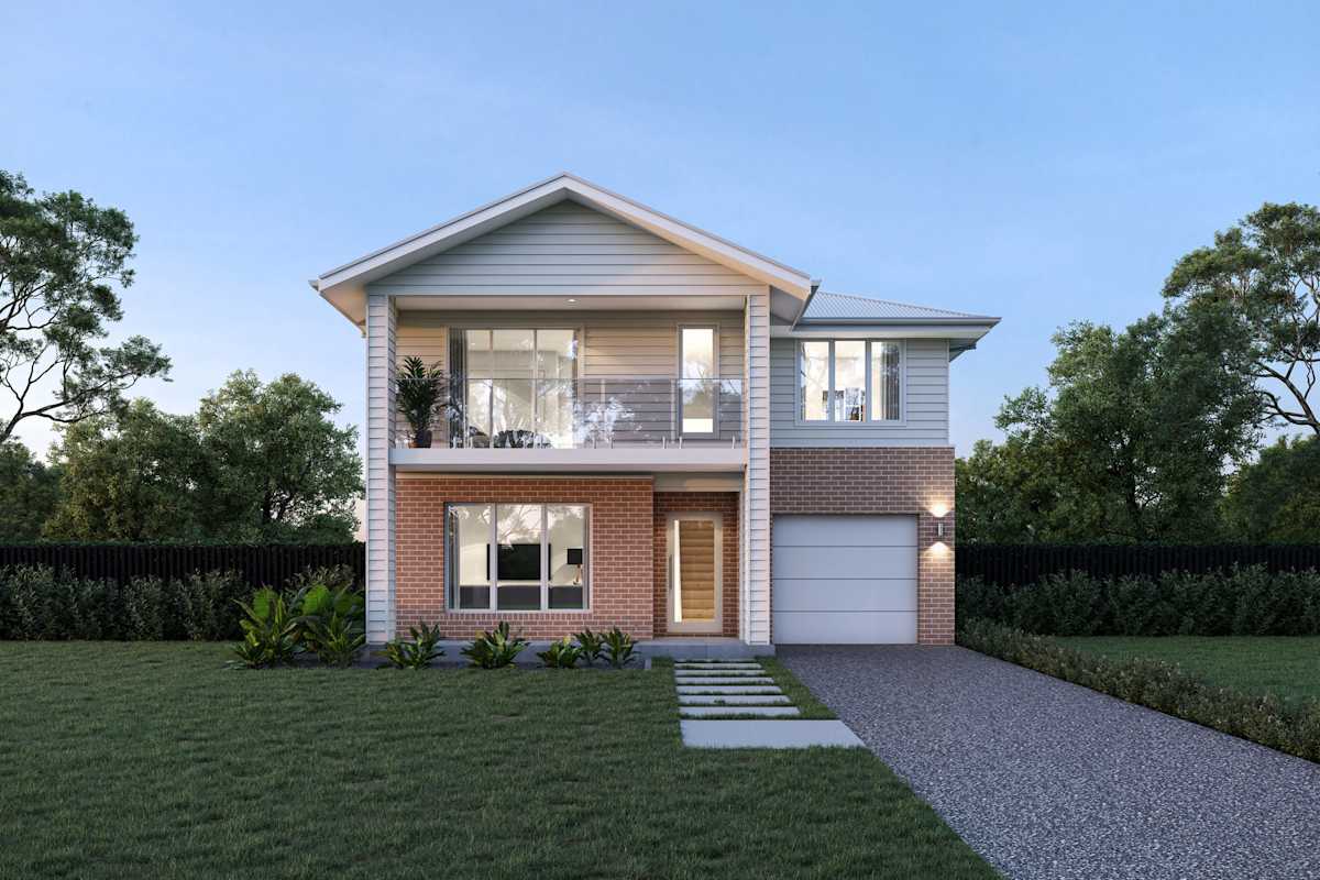 Lennox 23 Home Design Nolan with Balcony Facade