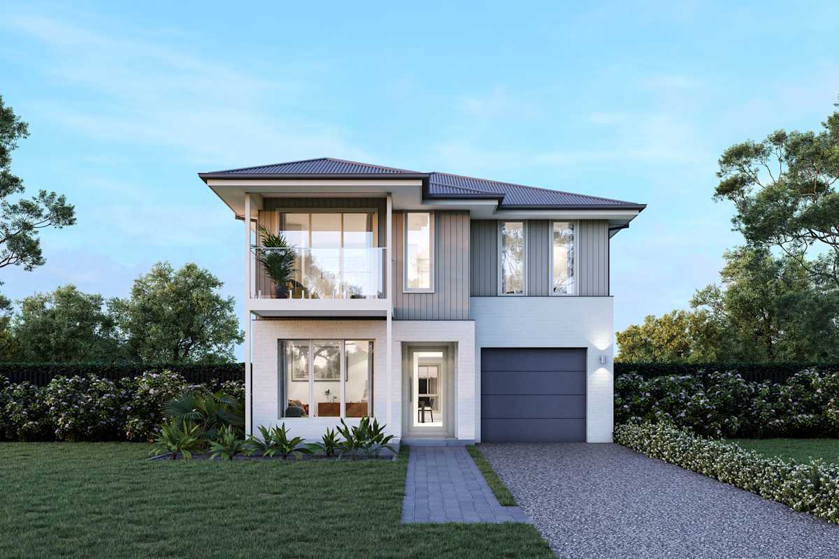 Ilana 21 Home Design Classic with Balcony Facade