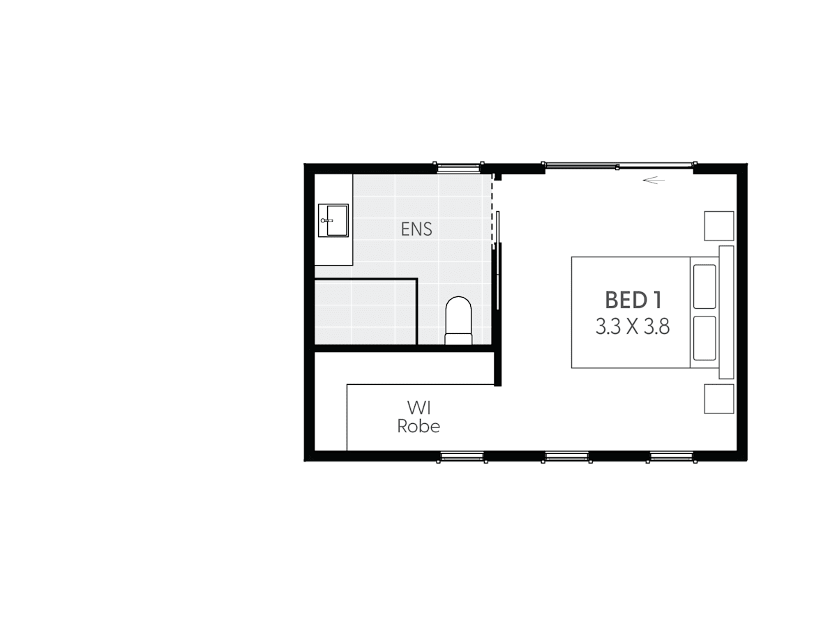 Barn House Master Suite 3