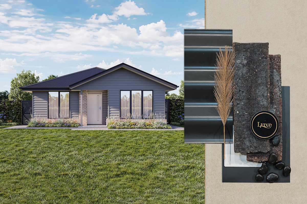 Ashfield 12 Riverside facade in Luxe style