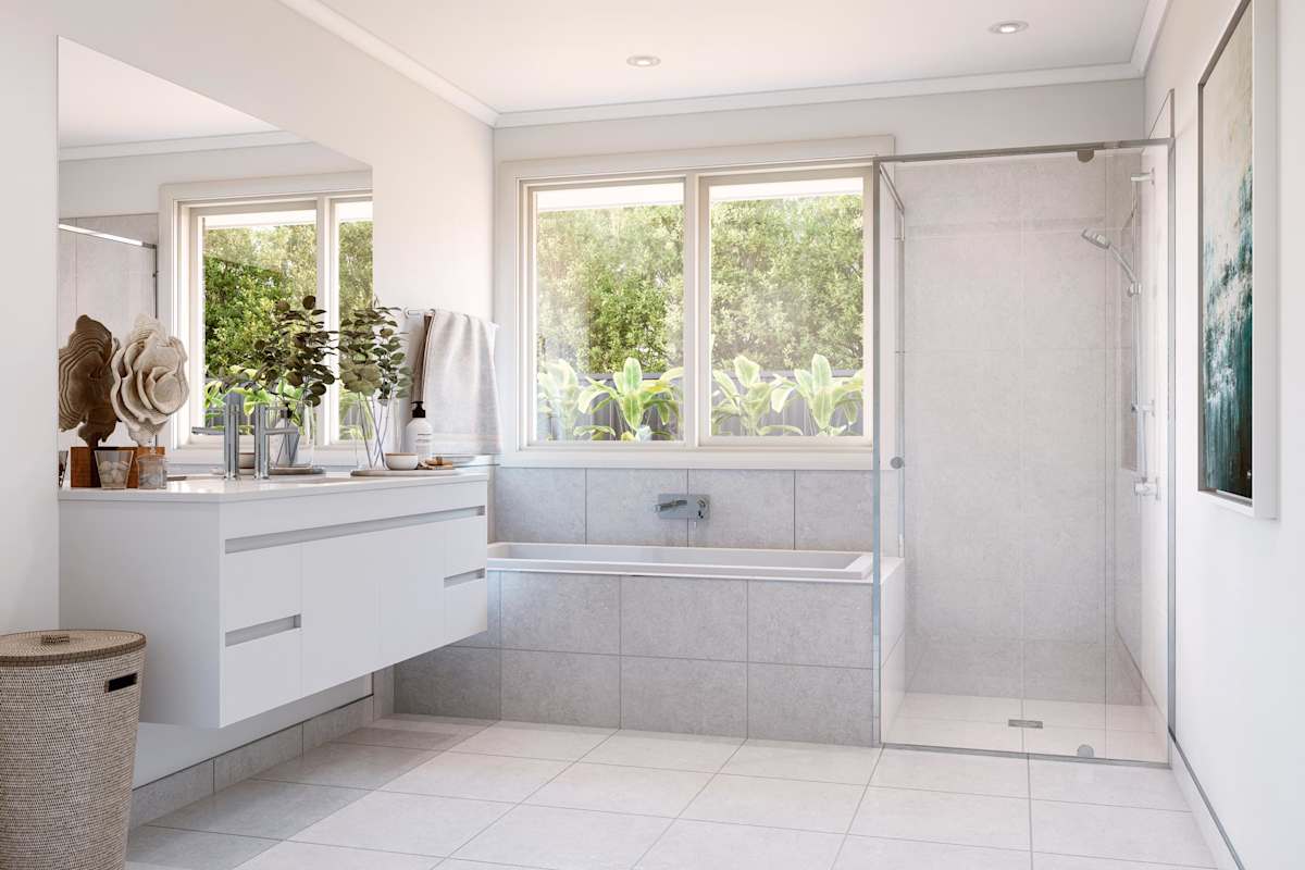 Augusta 15 bathroom in Coastal  style