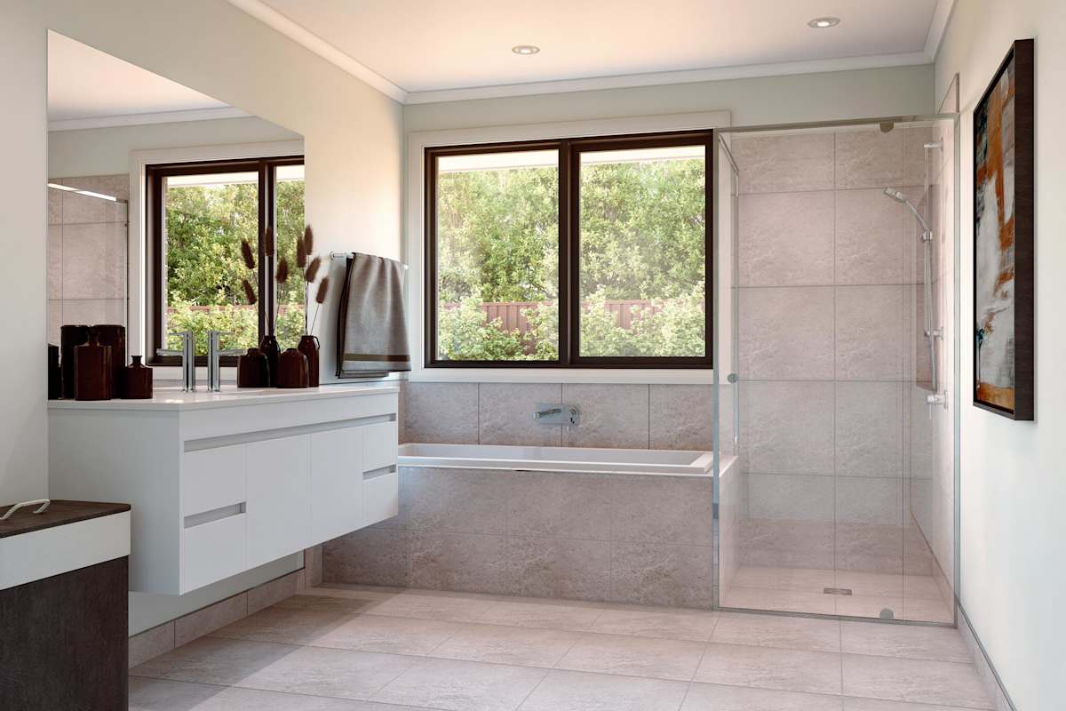 Augusta 15 bathroom in Luxe style