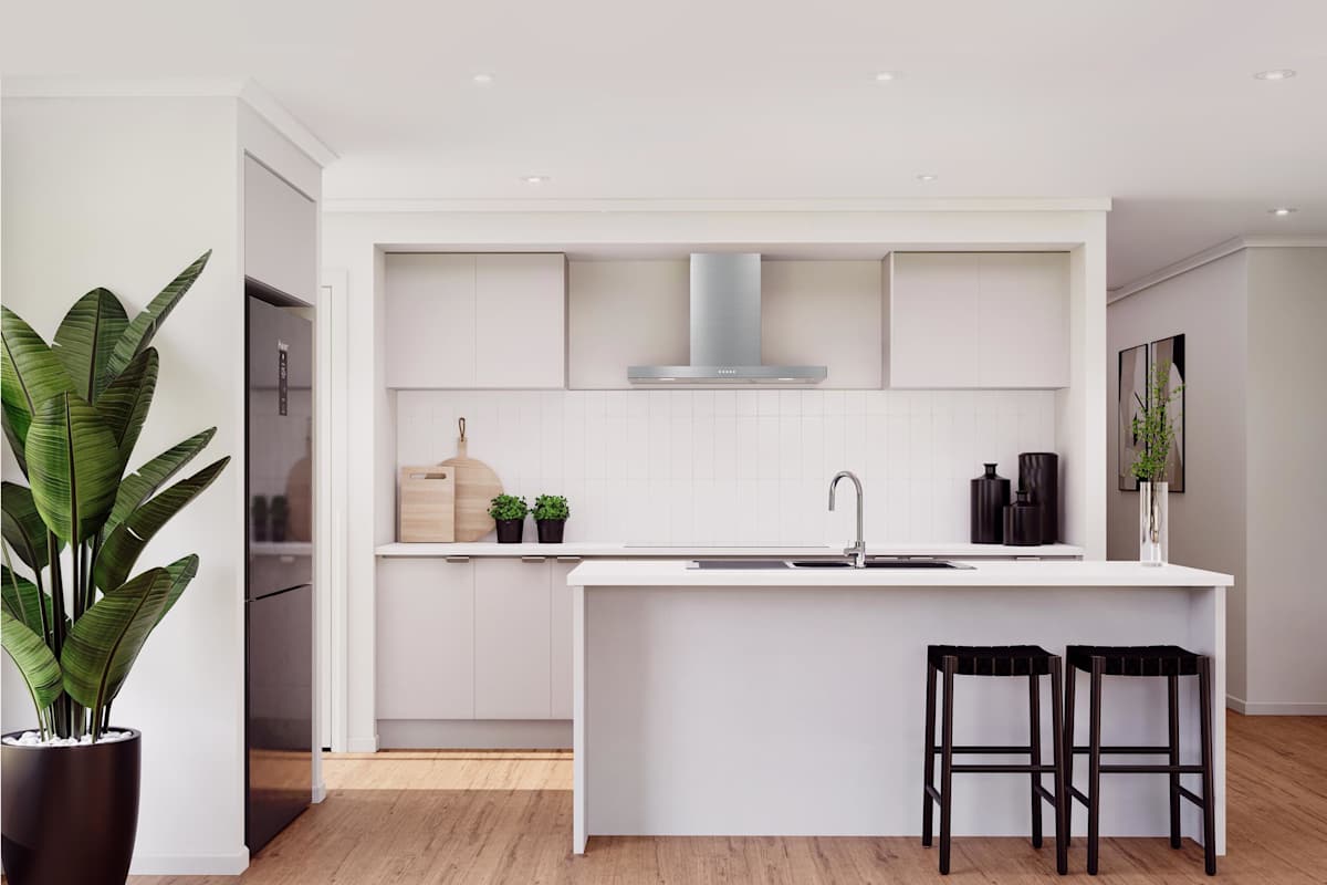 Augusta 15 kitchen in Contempo style