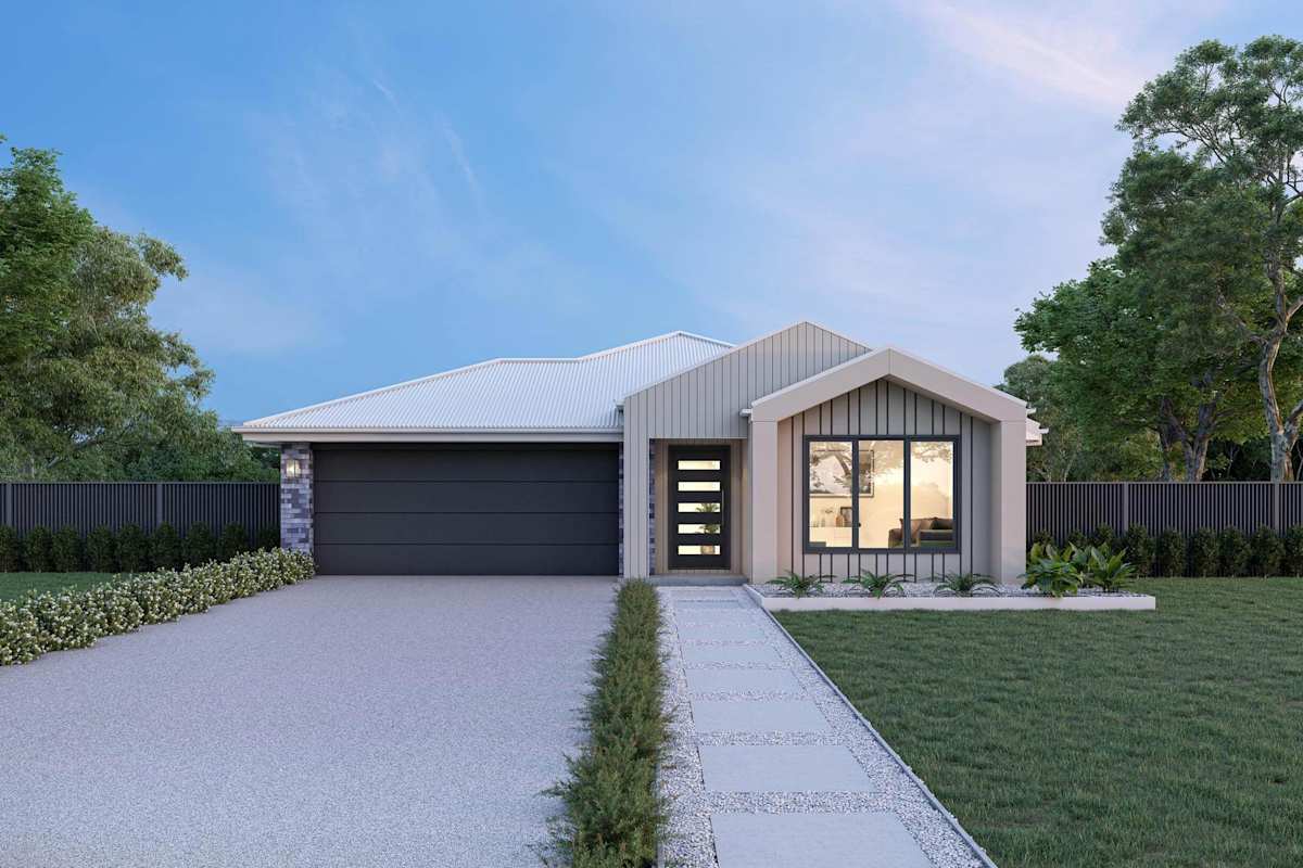 Otago 21 single storey Home Design Sussex Facade