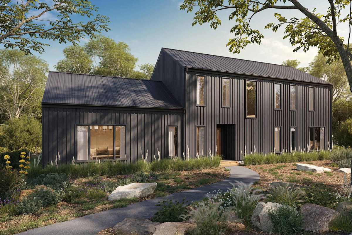 Barn House 24 Home Design Facade