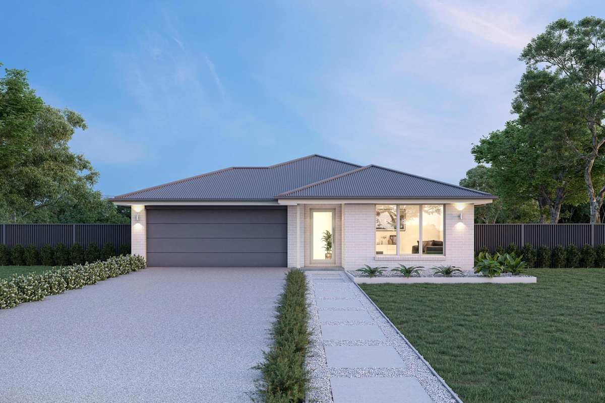Otago 21 single storey Home Design Classic Facade