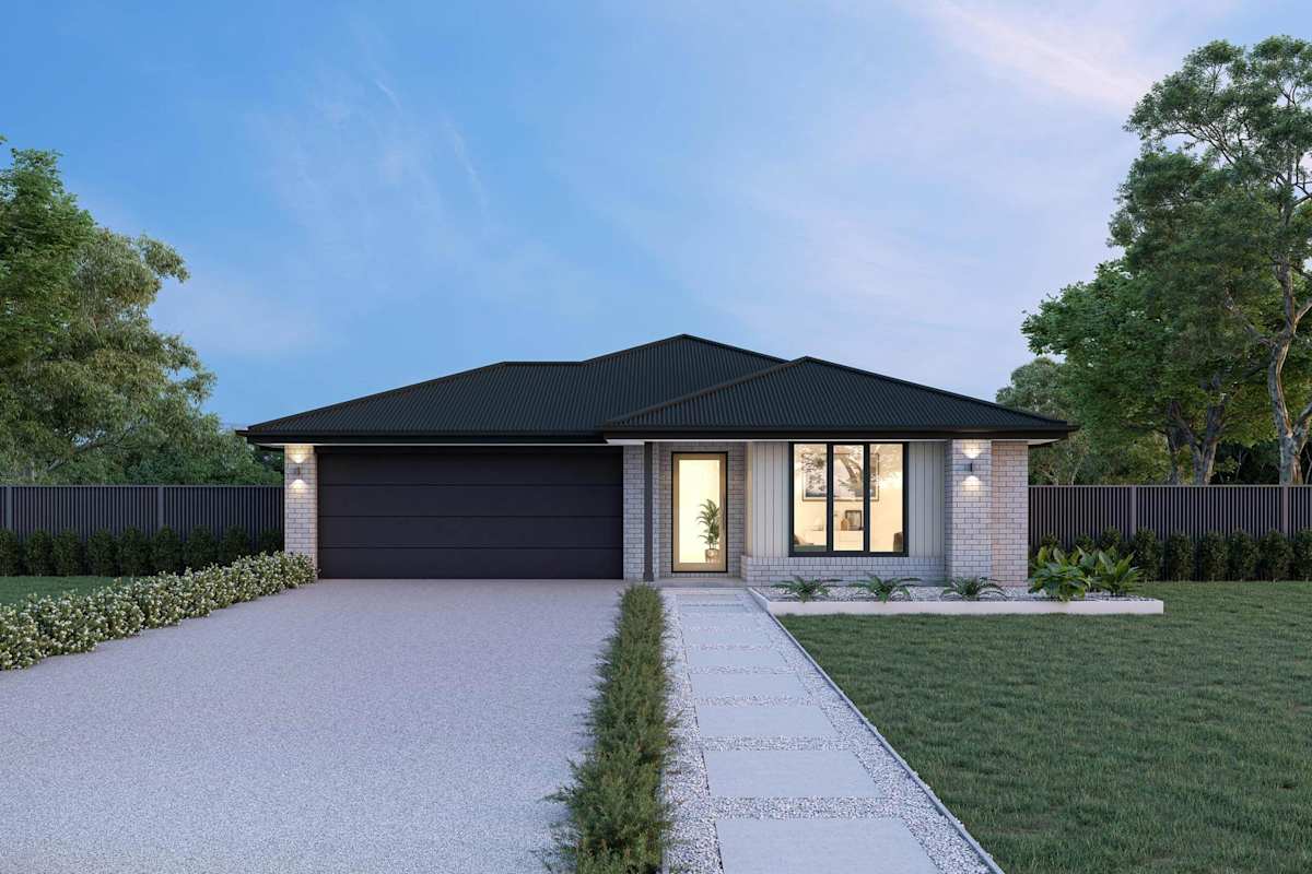 Otago 21 single storey Home Design Bargo facade