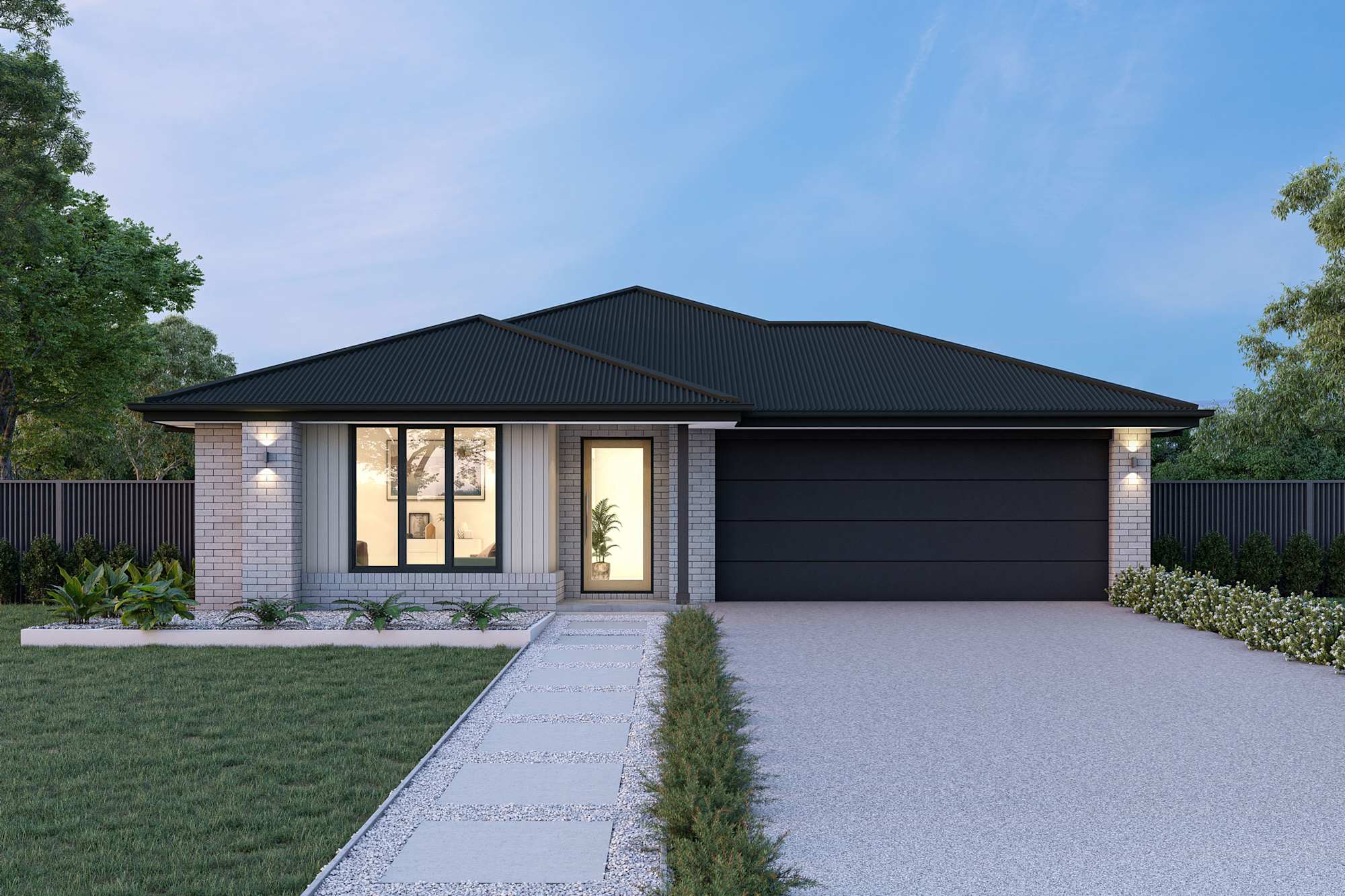 Albany 20 house design with Bargo facade