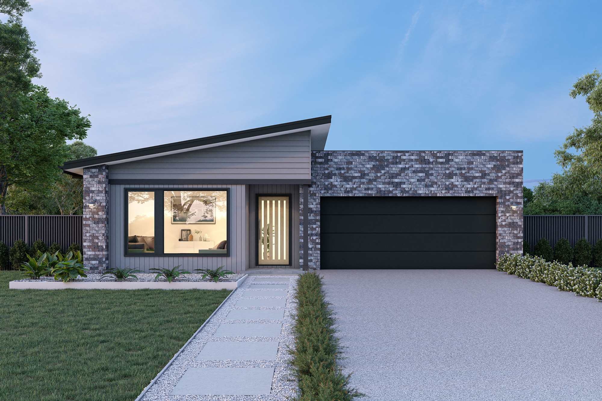 Albany 20 house design with Byron facade