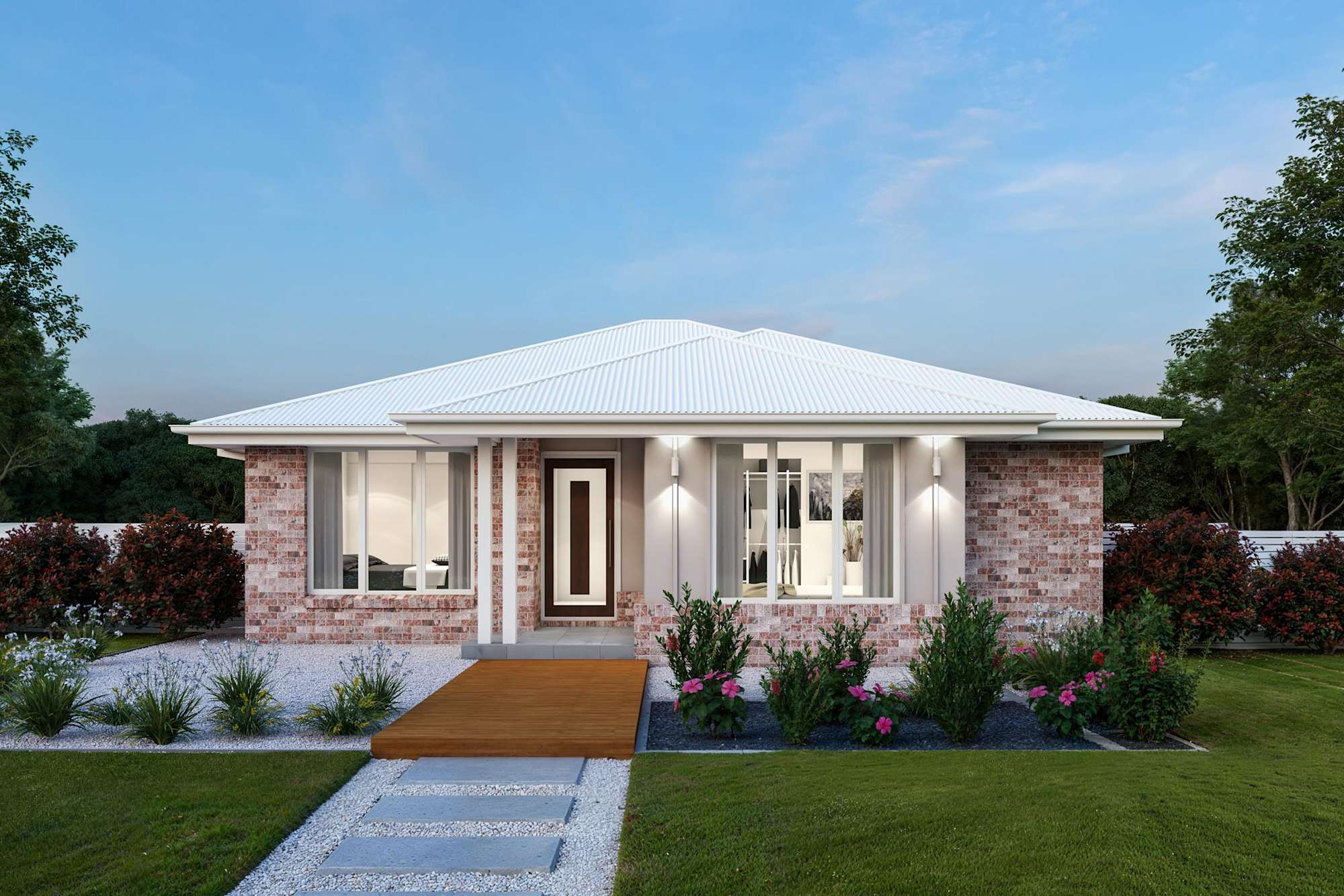 Eden 13 house design with Modern facade