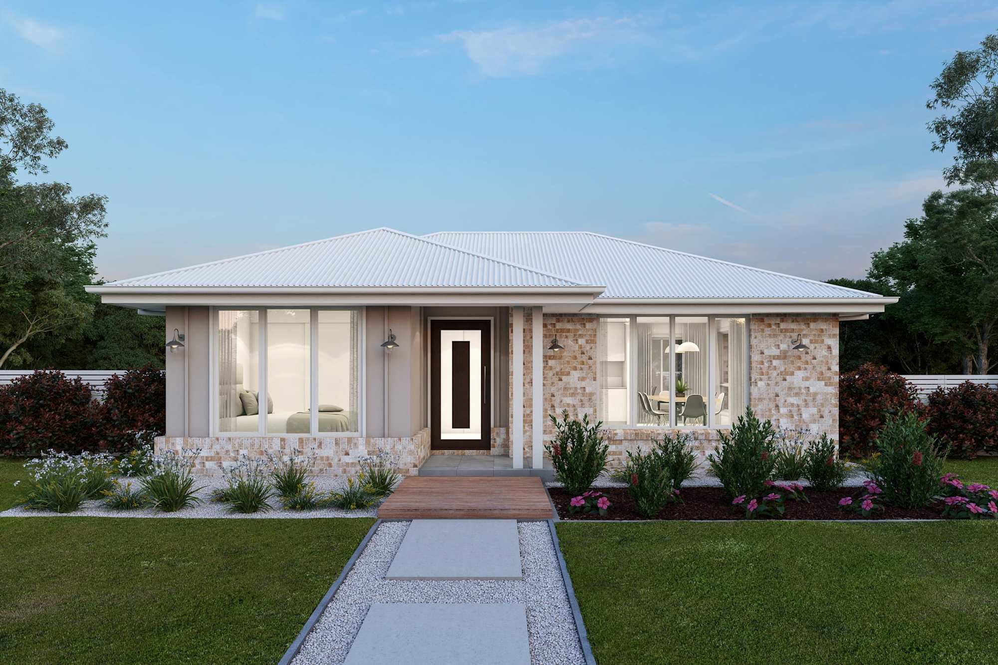 Monash 11 house design with Modern facade