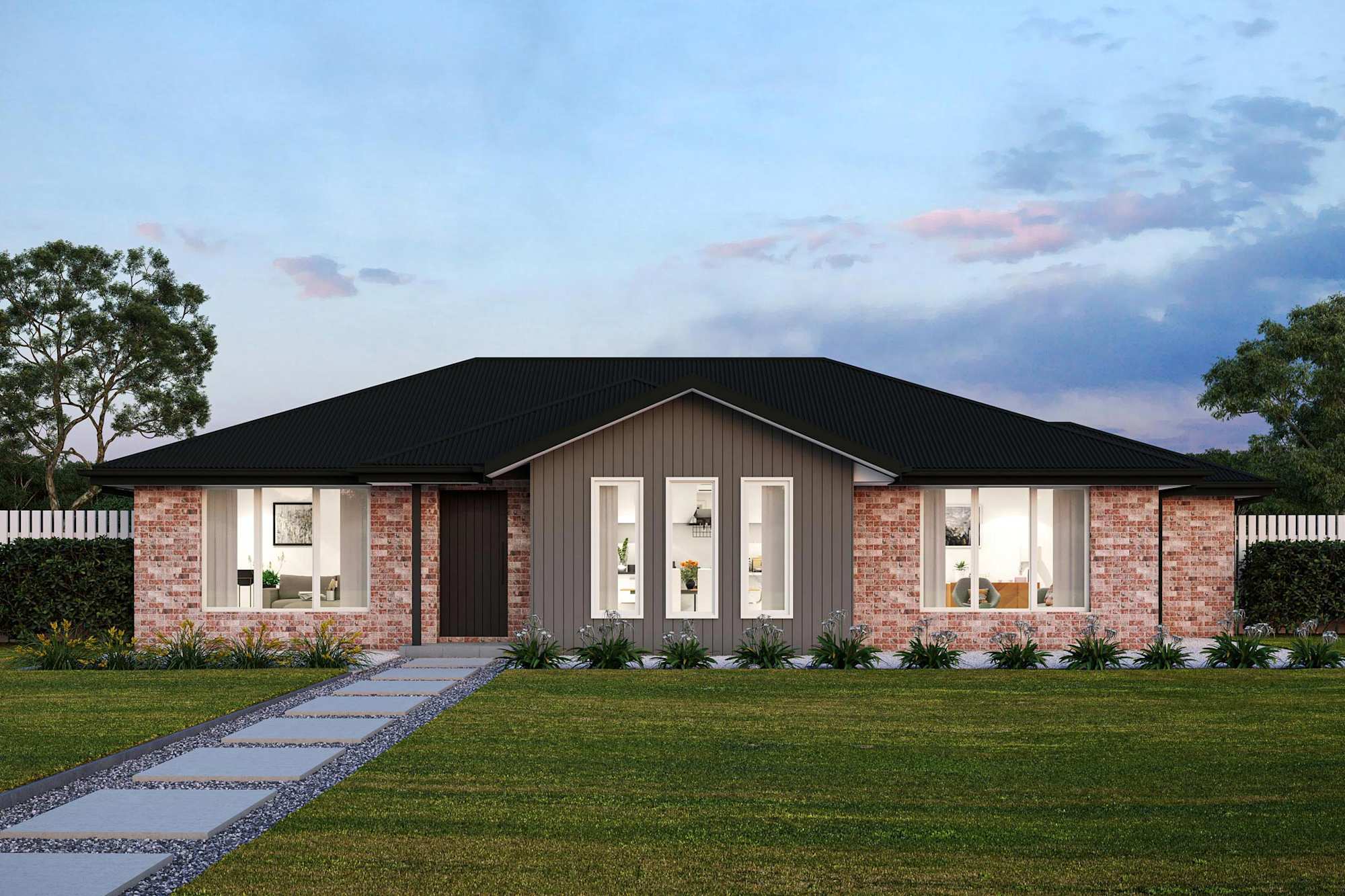 Montrose 16 house design with Verve facade
