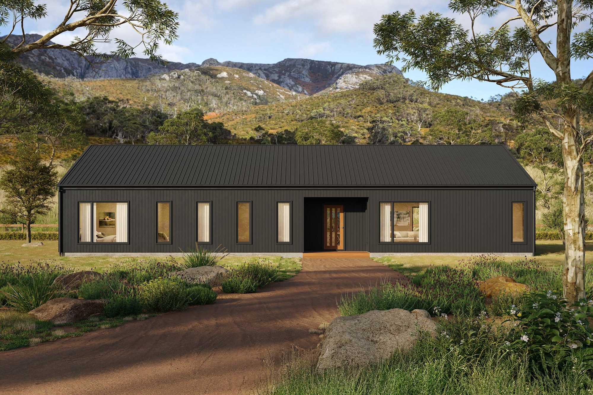 Barn House 17 Home Design - Barn Homes Tasmania