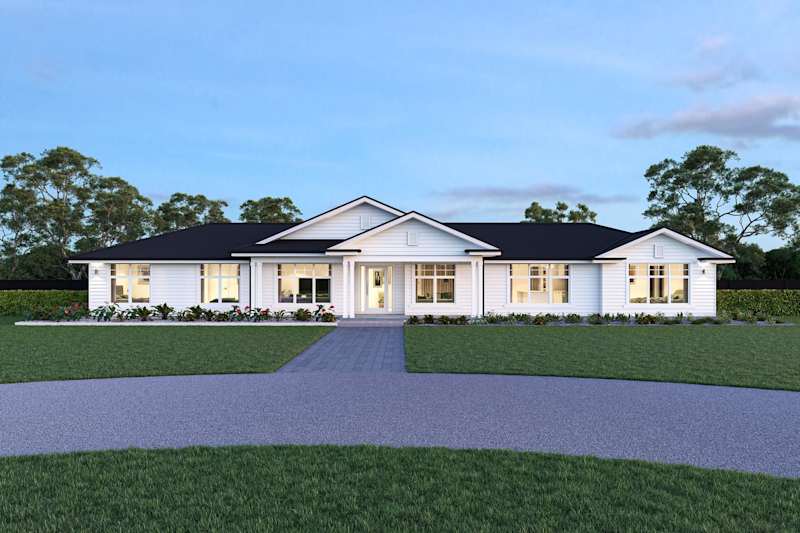 Woodbridge 24 House Design Brentwood Facade