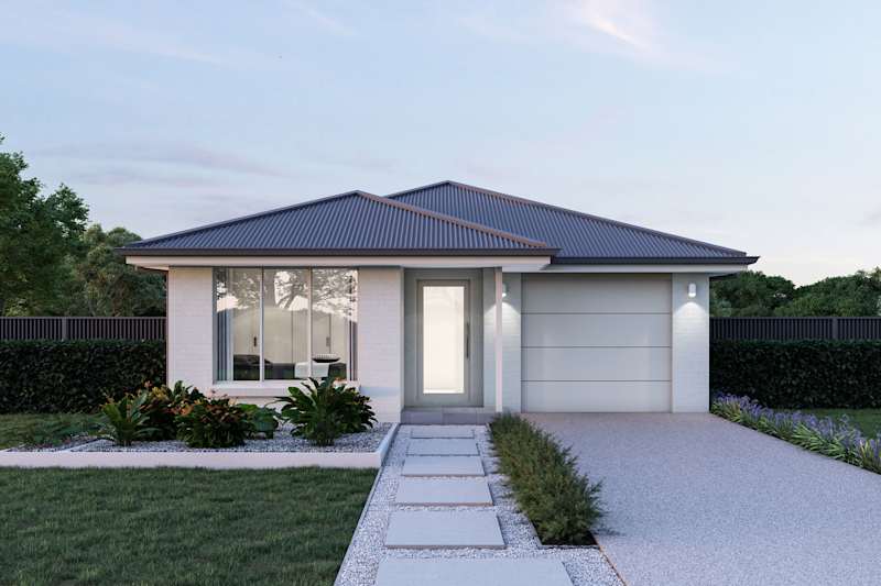 Alberta 17 house design with Classic facade