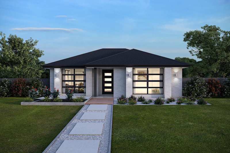 Ascot 12 house design with Executive facade
