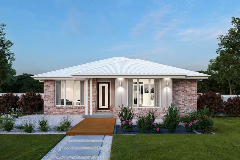 Eden 13 house design with Modern facade