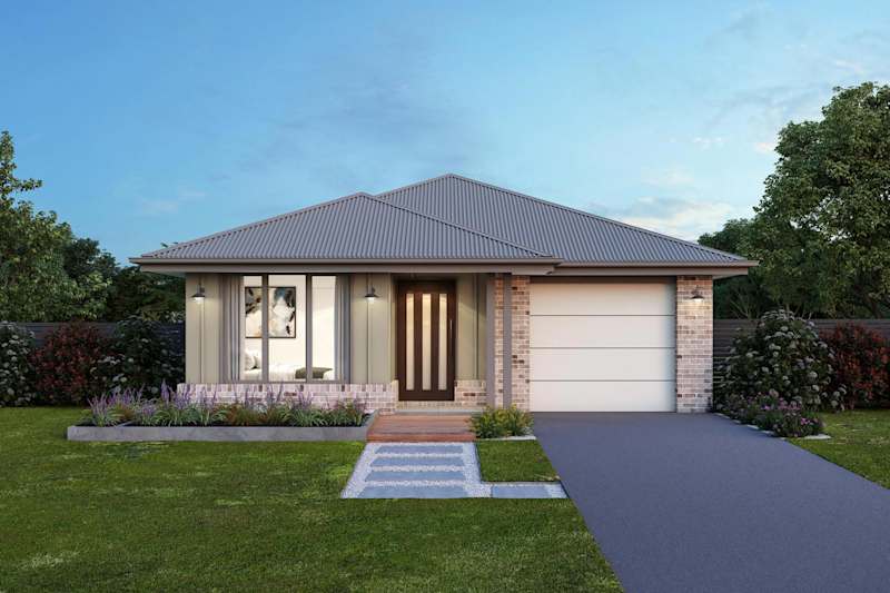 Enfield 13 house design with Modern facade