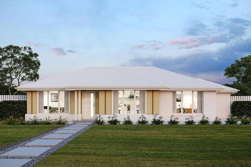 Montrose 16 house design with Modern facade