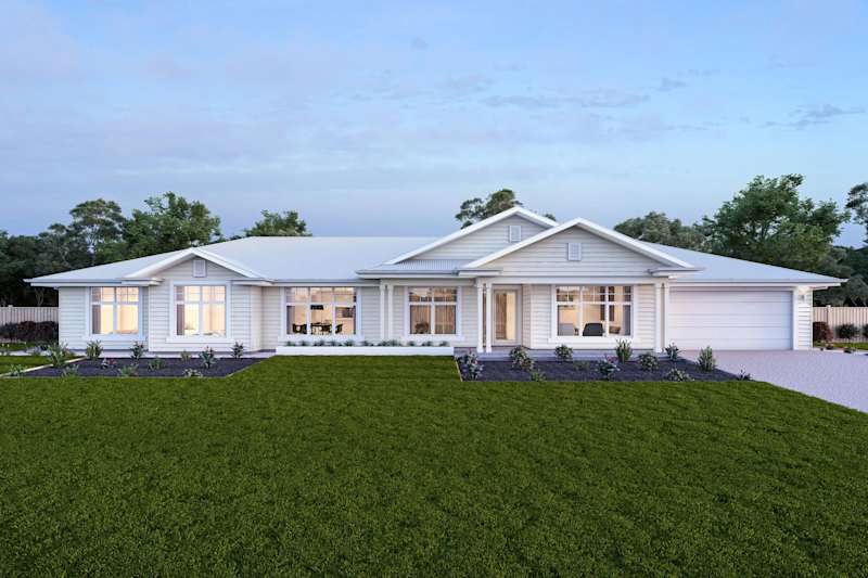 Franklin 34 house design with Brentwood facade