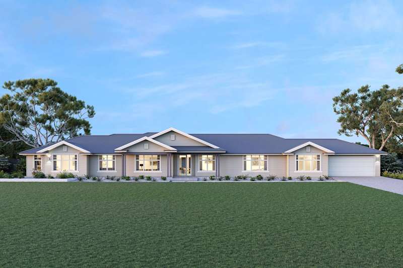 Sanford 39 house design with Brentwood facade