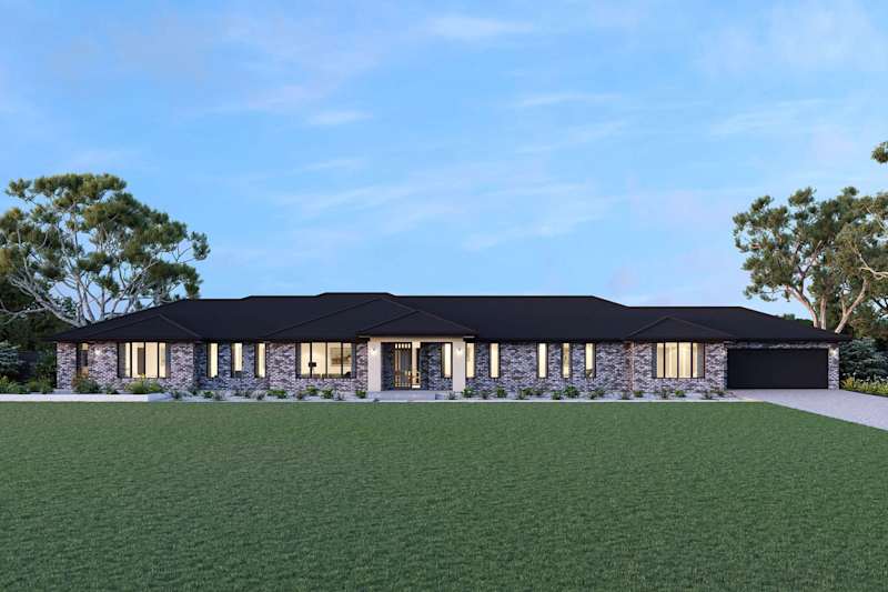 Sanford 33 house design with Dune facade
