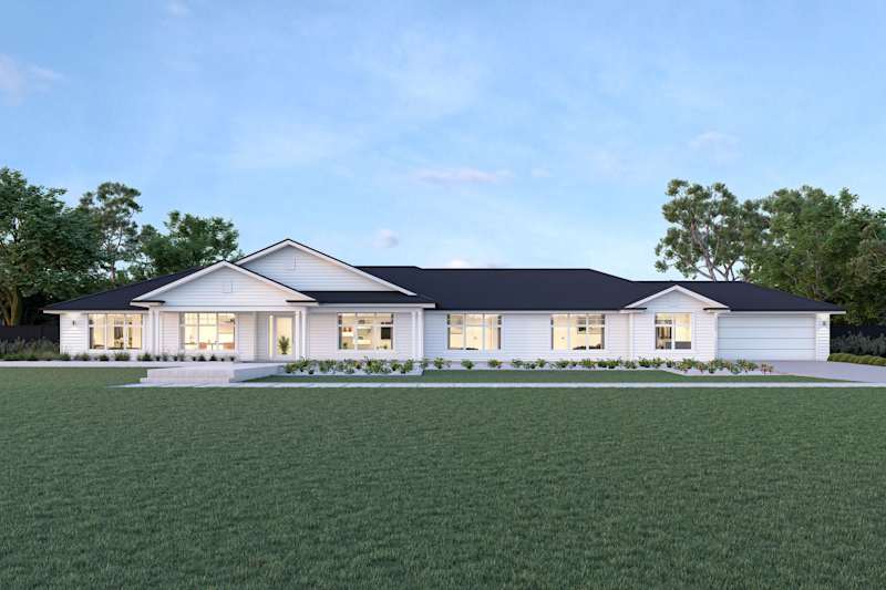 Lethbridge 42 Home Design Brentwood Facade