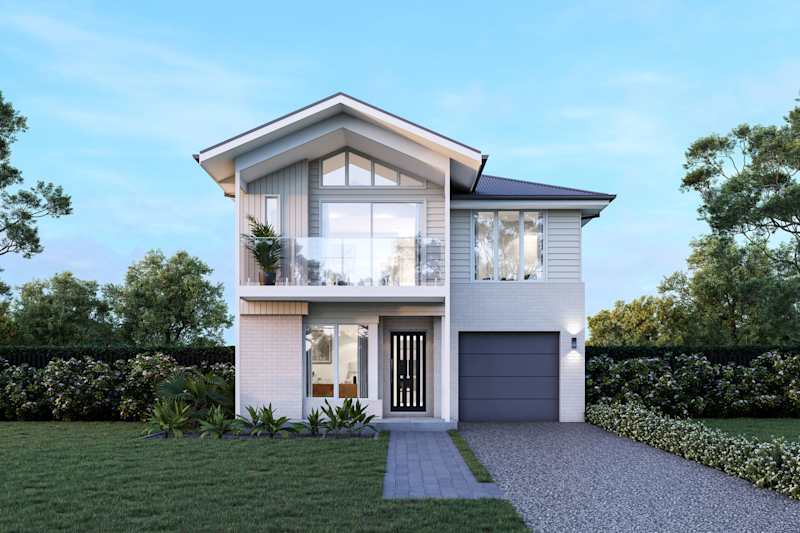 Ilana 21 Home Design Boston with Balcony Facade