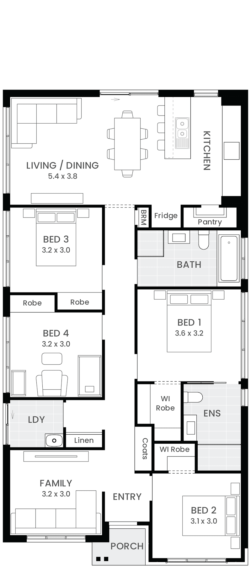 Hastings 15 floor plan