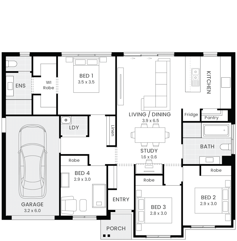 Sunderland 16 floor plan