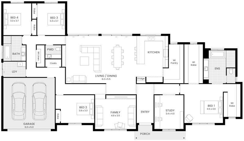 Balmoral 35 floor plan
