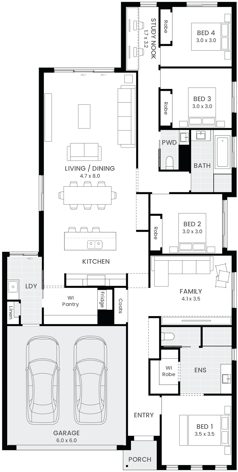 Marsden 25 floor plan