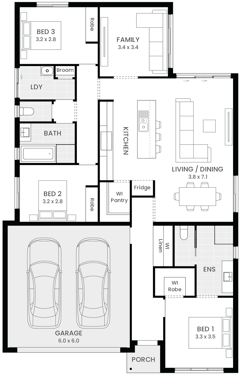 Albany 20 floor plan