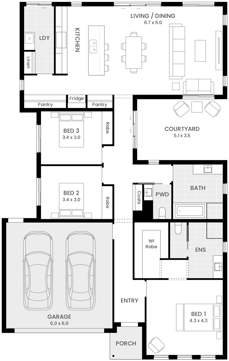 Riverton 23 floor plan