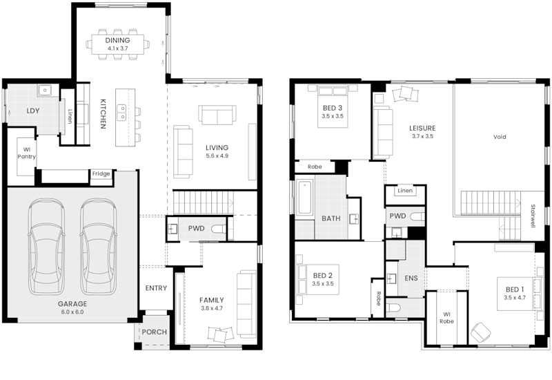 Taroona 32 floor plan