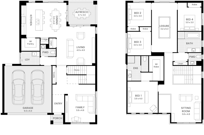 Seabreeze 33 floor plan