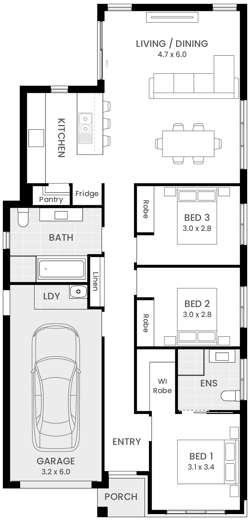 Augusta 15 floor plan