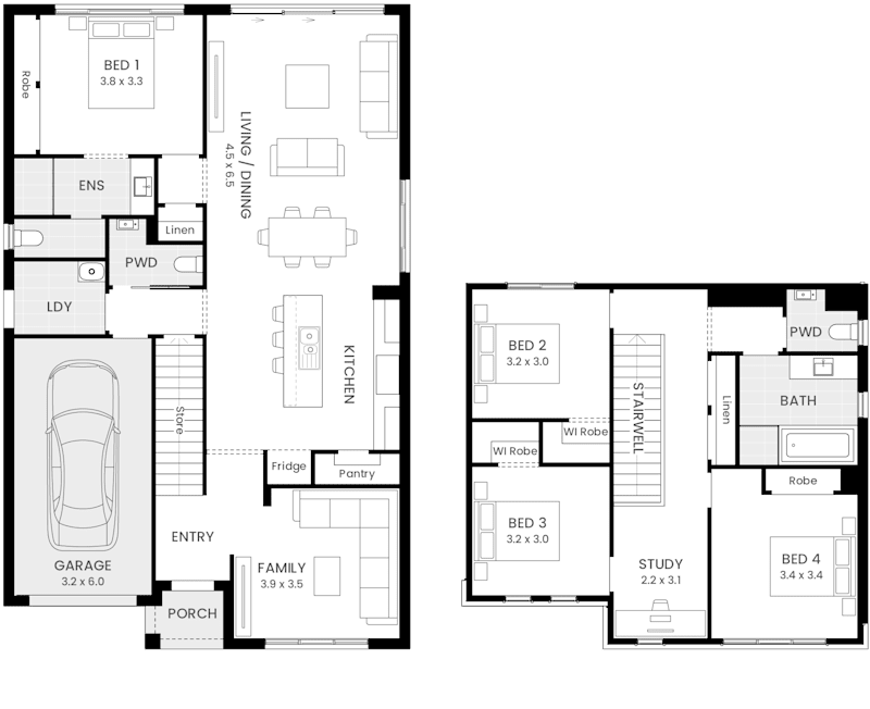 Lennox 23 double storey new Home Design
