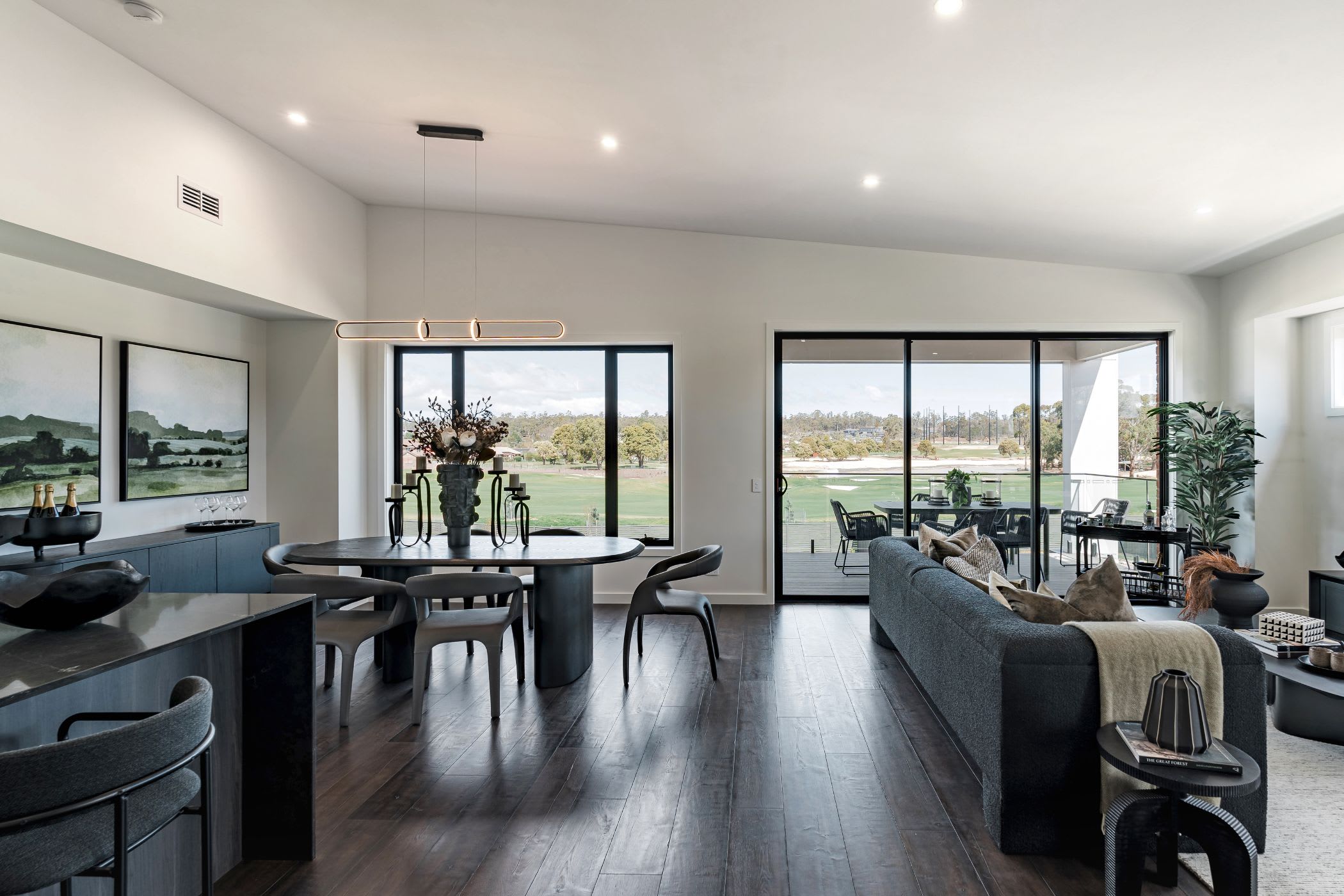 Clearwater 32 house design - Kitchen/Living/Dining - 4 bedroom home designs