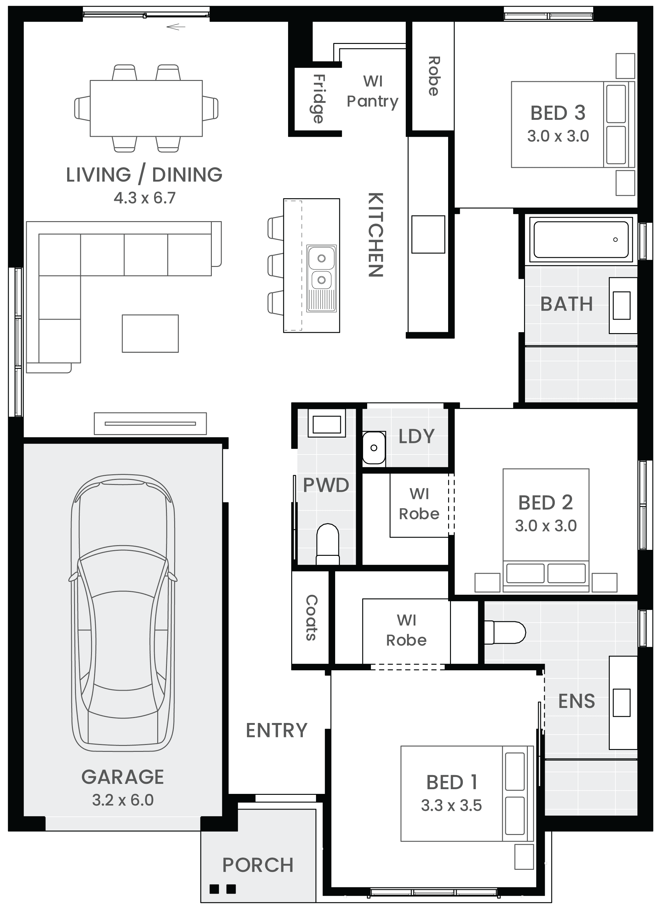 Olinda 15 floor plan