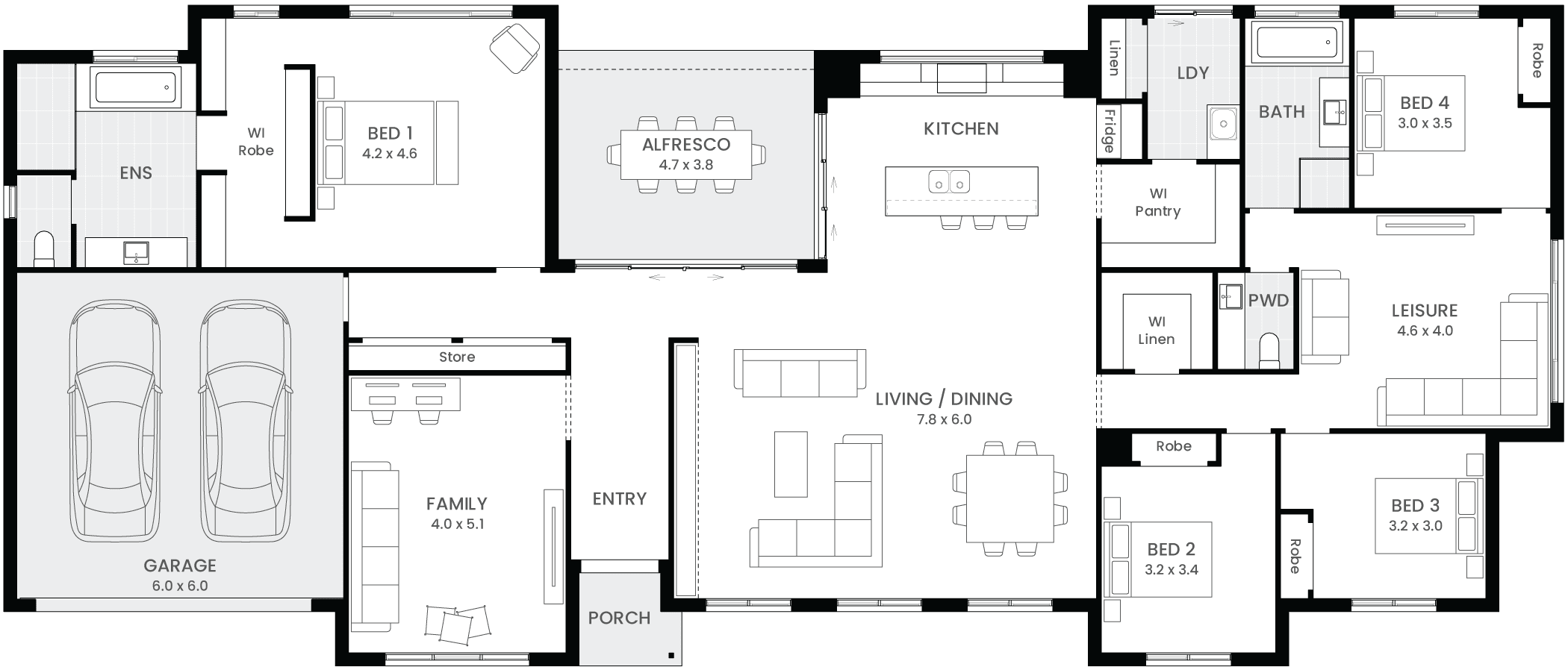 Franklin 34 floor plan