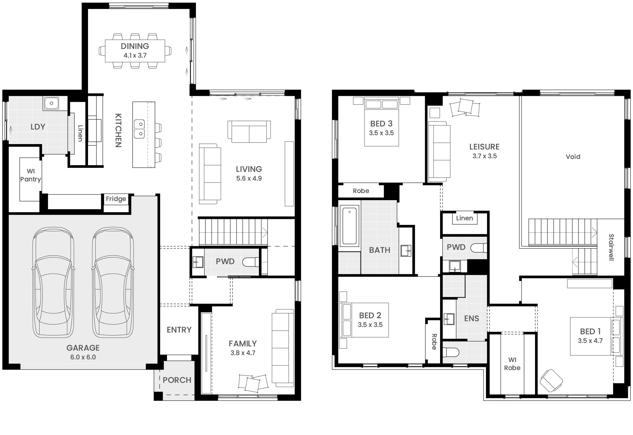 Taroona 32 floor plan