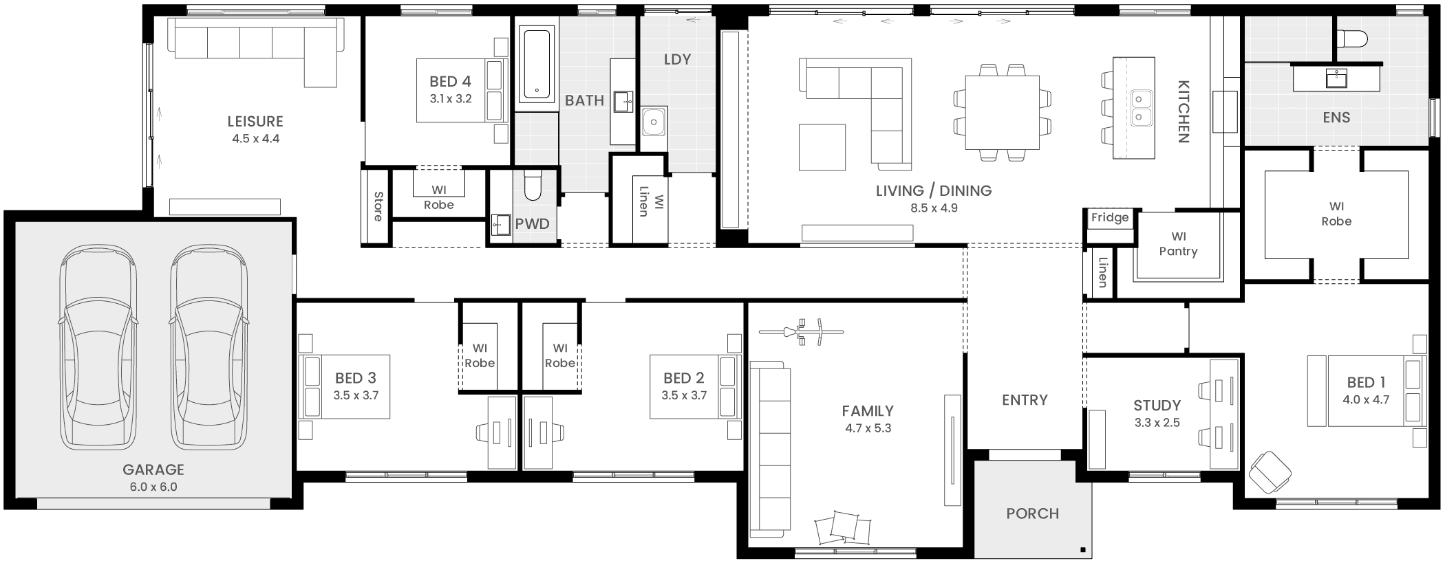 Swansea 35 floor plan